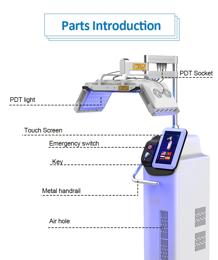 The Newest PDT LED Facial Light/Photo Therapy Skin Care/LED PDT Therapy Skin Rejuvenation PDT Machine Beauty Salon Equipment